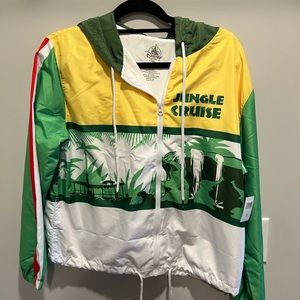 Disney jungle cruise windbreaker jacket